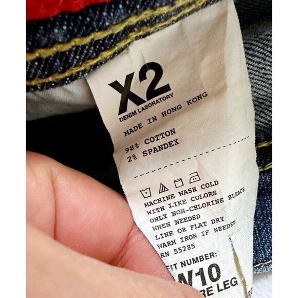 X2 Denim Laboratory W10 Flare Leg Jean Blue Womens Size‎ 6 Regular - Picture 5 of 9